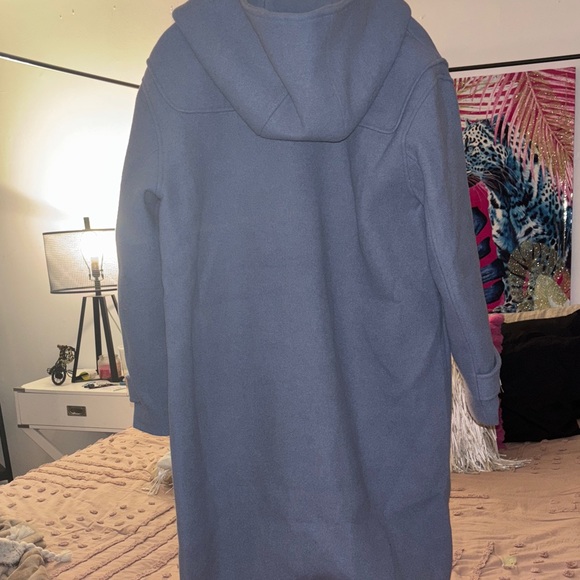 Women's Blue Toggle Pea Coat BRAND NEW (No Tags & NEVER WORN) - Picture 5 of 8